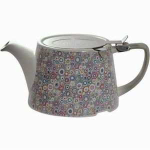 Kaffe Fassett Oval Filter Teapot 3c/750ml - Designed in Britain - NWT